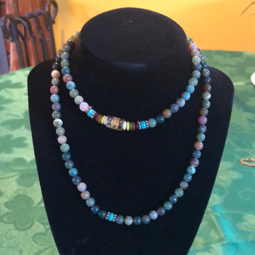 Multi colored necklace
